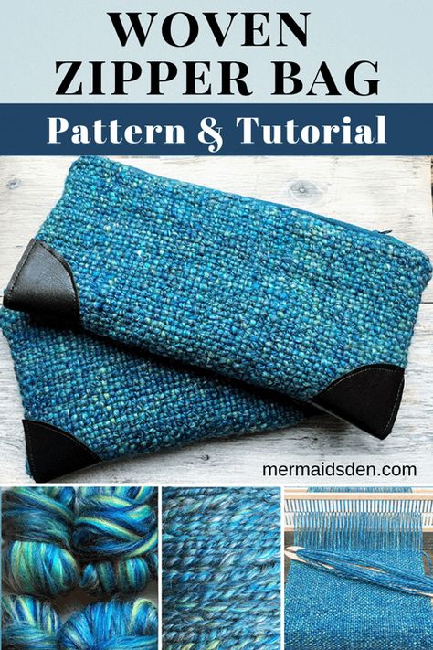 How to Find Cheap Fabric for Sewing Projects — The Mermaid's Den Fabric Loom, Rigid Heddle Weaving Projects, Rigid Heddle Weaving Patterns, Weaving Bag, Make A Bag, Floor Loom, Weaving Loom Projects, Handwoven Bag, Rigid Heddle Weaving