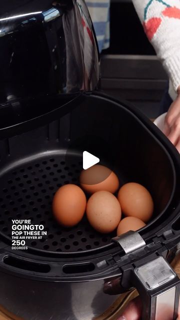 465K views · 15K likes | Allrecipes on Instagram: "Are Air Fryers The Perfect Invention?  We think so! You can nearly cook anything in an air fryer. Watch as Nicole proves the theory and cooks six surprising foods to perfection. If you don’t own an air fryer, what’s up?  🧑‍🍳: Nicole McLaughlin (@nicolemcmom) 📸: Nicole McLaughlin 🔗 Head to the link in bio for more on the recipe.   #instafood #food #foodie #airfryer #friedfood #shrimp #pizza #crunchy #crispy #hotdogs #eggs #hardboiledeggs #deviledeggs #chocolatechip #cookies #bakedpotato" Ninja Air Fryer Recipes Easy, Nicole Mclaughlin, Home Made Puff Pastry, Crockpot Dump Recipes, Shrimp Pizza, Air Fryer Oven Recipes, Dump Meals, Air Fry Recipes, Air Fryer Dinner Recipes