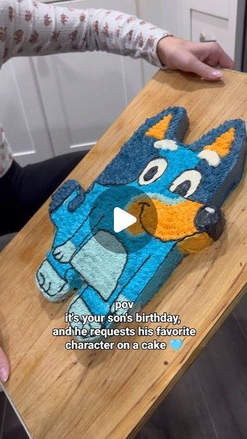 Olivia J Owen on Instagram: "So of course ya gotta do it!!  Flashback to Hudson's birthday in March! This was one of my favorite cakes that I made 🩵💙 #bluey #blueyfanart #cakedecorating #cakedesign #toddlerbirthday #blueycake #momlife #momcommunity #toddlermom #birthdaycakeideas #toddler #toddlerlife" Birthday Party Centerpieces Diy, Bluey Cake Ideas For A Girl, Bluey Birthday Cakes, Bluey Themed Cake, Bluey Cake Ideas, Bluey Birthday Cake, Construction Cake, Bluey Birthday, Toddler Mom