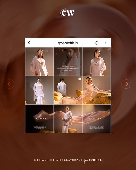 Crafting scroll-stopping designs that resonate and connects with today’s virtual needs. Social Media Collaterals for Tyohar by yours truly ✨ End the year on a high note! Partner with us - DM to know more. [ social media management, content, social media design, virtual design, instagram feeds, social media marketing, fashion, lifestyle, co.contentwizard ] Lifestyle Co, Marketing Fashion, Instagram Grid Design, Content Social Media, Indian Bridal Jewelry Sets, Story Design, Instagram Feeds, Photoshop Tutorial Design, Instagram Grid