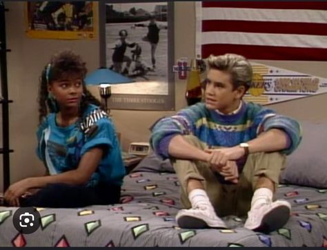 Zack Saved By The Bell, Saved By The Bell Zack, Save By The Bell, Lark Voorhies, Saved By The Bell, Old Movies, Shows And Movies, Couples Goals, Reference Photos