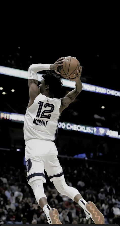 Cold Basketball Wallpapers, Ja Morant Wallpaper Iphone Dunk, Cold Nba Wallpapers, Ja Morant Wallpaper Iphone 4k, Ja Marant, Ja Morant Wallpaper Iphone, Morant Wallpapers, Ja Morant Tattoo, Ja Morant Wallpaper