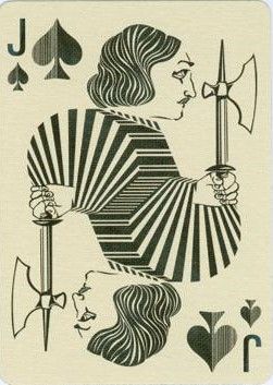 Playing Card Tattoo, A Playing Card, Jack Of Spades, Play Your Cards Right, Custom Playing Cards, Playing Cards Art, Playing Cards Design, Art Appliqué, Vintage Playing Cards