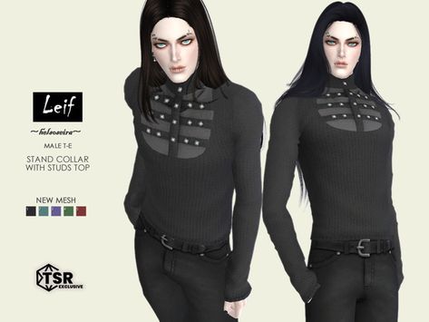 Male Goth, Sims 4 Cc Goth, Goth Male, Sims 4 Male, Rainbow Pants, Male Clothing, Christmas Sweater Men, Sims 1, Sims 4 Clothing