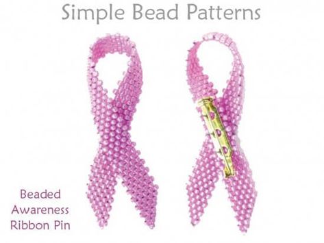 Bead Netting, Seed Bead Bracelets Tutorials, Seed Bead Tutorials, Patterns Simple, Ribbon Pin, Bead Tutorials, Earrings Patterns, Beaded Necklace Patterns, Bead Crochet Patterns