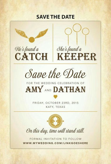 Harry Potter Save The Date, Harry Potter Wedding Invitations, Hp Wedding, Harry Potter Invitations, Harry Potter Wedding Theme, Diy Save The Dates, Nerdy Wedding, Geek Wedding, Festa Harry Potter