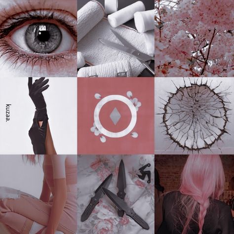 Konoha Aesthetic, Sakura Haruno Aesthetic, Aesthetic Sakura, Ino And Sai, Sakura Aesthetic, Sakura Haruno Cosplay, Red Spider Lily, Naruto Vs Sasuke, Moodboard Aesthetic