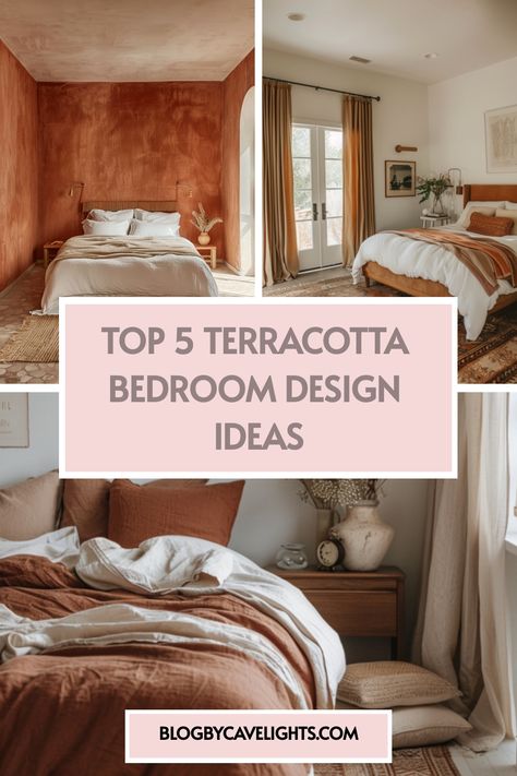 🖼️ Discover the beauty of terracotta bedroom color schemes in our latest article! Learn how to blend terracotta bedspreads with your bedroom décor ideas for a harmonious look. Click through for top design tips and inspiring visuals! Terracotta Bedroom Decor, Terracotta Interior Design, Olive Bedroom, Terracotta Bedroom, Olive Green Bedrooms, Winter Bedroom Decor, Colorful Bedroom Decor, Coordinates Decor, Winter Bedroom