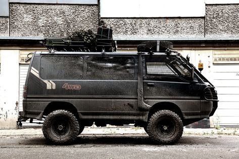 https://flic.kr/p/8rEJ2K | Post Apocalyptic Del I was approached by a film company because they wanted to use my Delica while shooting a short film set in the near future.  They asked me to make it look as 'Post Apocalyptic' as possible. I did my best!  Fliming took place in South London on an abandoned/dereclict housing estate. A massive place with 2000+ apartments all empty. Quite eery!  I took these shots just after filming had finished and the crew had gone home. It made for a nice setting. Delica Van, Vw T3 Camper, Life Tumblr, T3 Vw, Toyota Van, Vw Lt, Kombi Home, Bug Out Vehicle, 4x4 Van