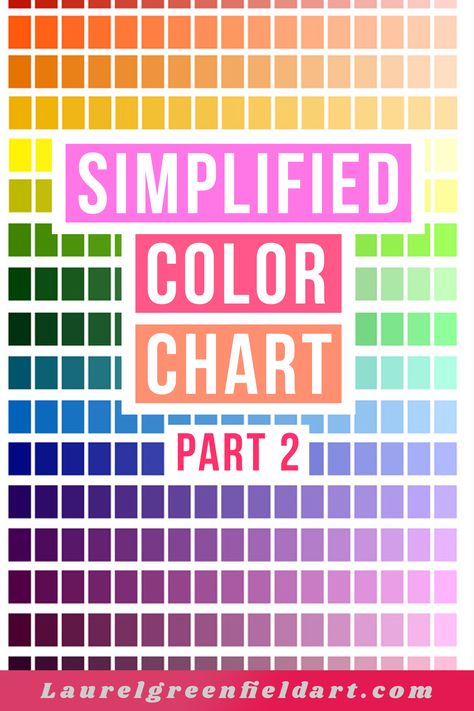 Acrylic Color Mixing Chart SIMPLIFIED // Want to learn more about how to make simple color mixing charts for painting with acrylics? In this video I'll share my tips for making color charts from more than just your primary colors.   This video will show you how to make a color chart as well as introduce you to what colors to buy. It is the perfect introduction to mixing colors color blending and paint mixing especially if youre looking for a lesson on acrylic painting for beginners. In this mixi Acrylic Color Mixing Chart, Acrylic Colour Mixing Chart, Acrylic Color Mixing, Paint Color Mixing, Paint Swatch Art, How To Mix Colors, Color Mixing Chart Acrylic, Color Mixing Guide, Mixing Paint Colors