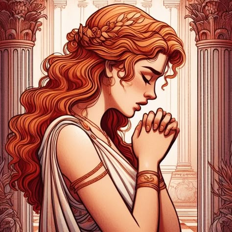 Thea Goddess Greek Mythology, Cassandra Greek Mythology Art, Cassandra Of Troy Art, Greek Goddesses Art, Greek Gods Art Mythology, Apollo And Cassandra, Cassandra Mythology, Cassandra Of Troy, Cassandra Greek Mythology