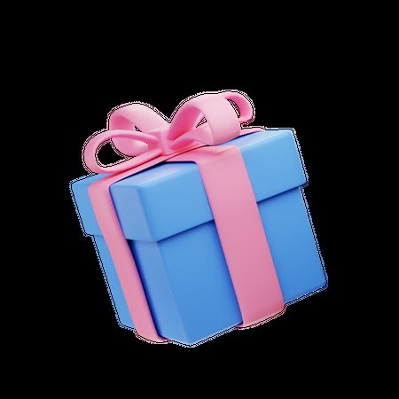 Gift Box Illustration, Box Animation, 3d Elements, New Year Illustration, 3d Png, Box Icon, 3d Illustrations, 3d Icons, Unreal Engine