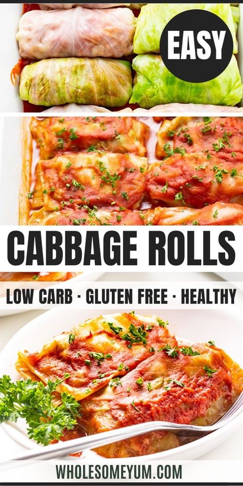 Cabbage Rolls Without Rice, Keto Cabbage Rolls, Keto Cabbage, Low Carb Low Fat Recipes, Cabbage Rolls Recipe, Boiled Egg Diet Plan, Low Carb Chicken Recipes, Low Carb Diet Recipes, Healthy Low Carb Recipes