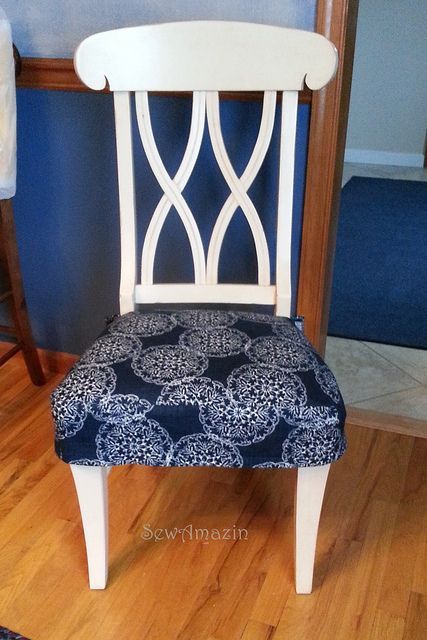 SewAmazin: Chair Seat Covers, Part 1- great tutorial that I plan to use for the dining room chairs Chair Seat Covers, Dining Chair Seat Covers, Kitchen Chair Covers, Dining Room Chair Covers, Diy Dining, Seat Covers For Chairs, Dining Room Chair, Dining Chair Covers, Chair Makeover