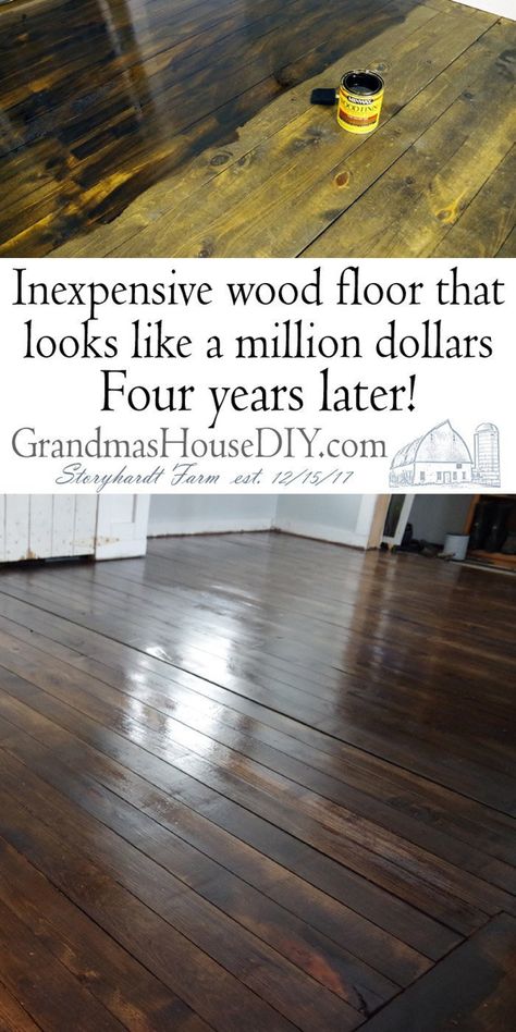 1x4 Wood Projects, 1x4 Wood, Cheap Wood Flooring, Inexpensive Flooring, Diy Wood Floors, Plywood Floor, Build Projects, Plywood Flooring, Pine Boards