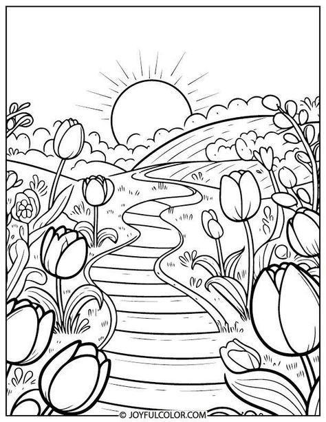 These beautiful tulip coloring pages are perfect for a springtime activity. They're fun for kids of all ages, and adults can enjoy them too.



#tulip #coloring #spring #activity #kids Kids Colouring Printables, Flower Coloring Sheets, Rose Coloring Pages, Doodles Art, Barbie Coloring Pages, Kids Illustration, Detailed Coloring Pages, صفحات التلوين, Free Adult Coloring Pages