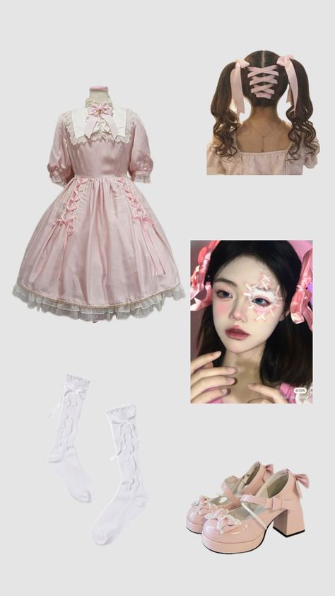 Porcelain doll costume inspo Porcelain Doll Outfit, Porcelain Doll Halloween Costume, Doll Costume Halloween, Porcelain Doll Costume, Doll Halloween Costume, Doll Halloween, Costume Inspo, Halloween Costumes Makeup, Clown Costume