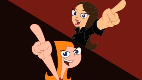 Candace And Jeremy, Candace Flynn, Weekend Aesthetic, Phineas E Ferb, Phineas Y Ferb, Disney On Ice, Disney Xd, Phineas And Ferb, Vintage Collage