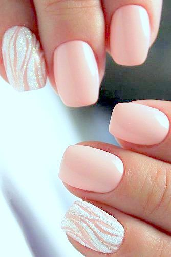 ♥ Nails For Brides, Pink And White Nails, Pink Wedding Nails, Bride Nails, White Nail, Short Acrylic Nails Designs, Wedding Forward, Bridal Nails, Perfect Pink