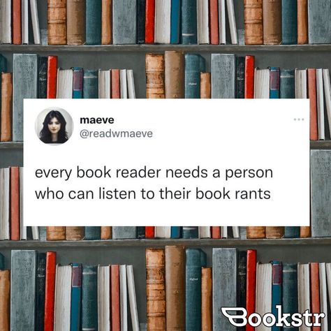 Every book lover needs a patient friend who is supportive of their obsession. 📚Discover why the Bookstr team loves reading so much… and obviously talking about their latest read. 😄 🙌🏼  [🤪 Meme by Evgeniya Ivanova (@evgeniyadesigns)] [✍️ Article by Trish G (@paty_galvez19)] Book Lover Meme Funny, Book Lovers Quotes Funny, Book Memes Funny, Funny Pictures With Words, Reader Things, Reading Meme, Book Funny, Funny Books, Writing Humor