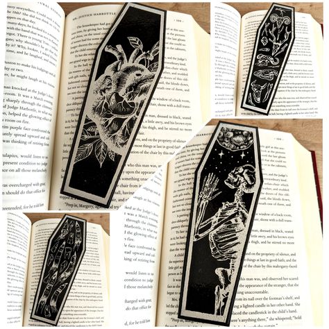 Limited Edition Dark Coffin Bookmarks in your choice of silver or gold foil. Fine-line illustrations, printed onto black card and lovingly foiled in gold or silver. Perfect to keep your place in your book! They have been laminated to protect them from wear and tear. Let me know which upon purchase which finish you would like via the options. So cute for a gothic bookworm or as a gift. Thankyou for supporting my small business! Snake Bookmark, Skeleton Horror, Fantasy Bookmarks, Laminating Paper, Gothic Books, Bumble Bee Print, Gothic Bag, Charm Bookmark, Horror Gifts