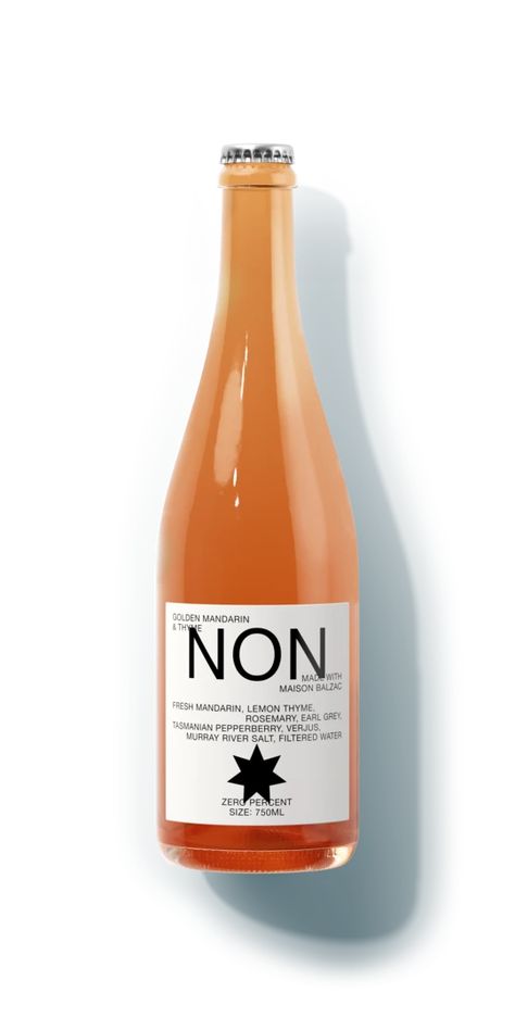 Non-alcoholic beverages with bold & complex flavours. A zero percent re-think of the wine occasion. Worldwide shipping. Non Alcoholic Drinks Bottles, Wine Bottle Photography, Jam Jar Labels, Beer Bottle Design, Beverage Design, Japanese Cafe, Non Alcoholic Wine, Non Alcoholic Beer, Orange Wine