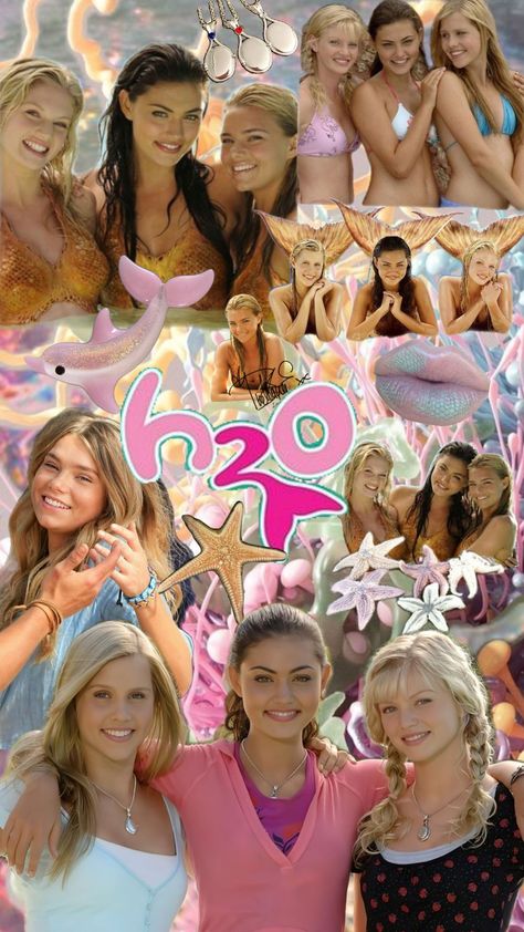 H2O: Emma, Rikki, Cleo and Bella #viral #h2o #siren H20 Charlotte, H2o Halloween Costumes, Bella H2o, Cleo H2o, Rikki H2o, Iphone Widgets, H2o Mermaids, Mako Mermaids, Costume Inspo