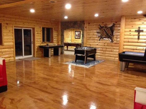 Epoxy Basement Floor, Floor Sealer, Epoxy Floor Basement, Easy Flooring, Epoxy Floor Designs, Concrete Floor Coatings, Basement Flooring Options, Basement Floor, Game Room Basement