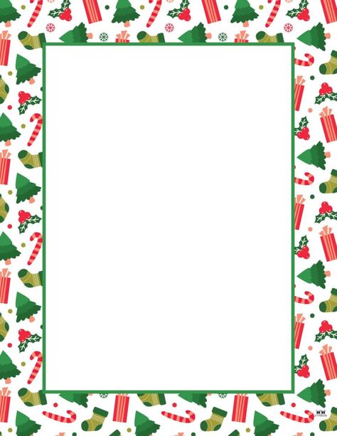 Choose from 60 unique Christmas borders perfect for whatever use you may need them for. All borders are 100% FREE and can be printed from home! Christmas Cards Free Printable, Christmas Borders, Christmas Borders And Frames, Christmas Borders Free Printable, Christmas Border Frame, Printable Christmas Borders Free, Christmas Boarders Template Free Printable, Christmas Border Frame Free Printable, Xmas Borders Free Printable