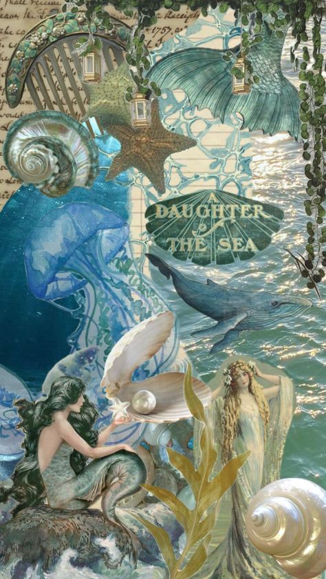 #mermaidcore #wallpaper #wallpapercollage #ocean #oceanaesthetic #mermaid #mermaidaesthetic #collage Blue Mermaid Aesthetic, Mermaid And Siren, Mermaid Collage, Mermaid Wallpaper Backgrounds, Siren Aesthetic, Siren Core, Mermaid Wallpapers, Sea Aesthetic, Love Collage