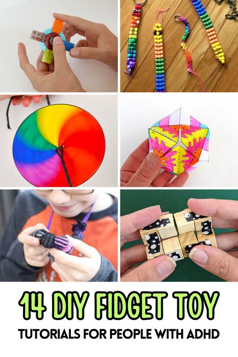 Create DIY fidget toys for kids with ADHD. These fidget toys are functional to keep kids with ADHD engaged. Click to view the entire list and pick up your favorite to make. Projects curated by ArtyCraftyCrew. Diy Fidget Toys For Adults, Easy Diy Fidget Toys, Homemade Fidget, Homemade Fidget Toys, Fidgets Diy, Friendship Crafts, Sensory Items, Diy Sensory, Diy Fidget Toys