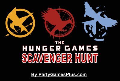 printable Hunger Games Scavenger Hunt... AWESOME!!! Hunger Games Logo, Hunger Games Theme, Hunger Games Party, Hunger Games Wallpaper, Engagement Party Games, Hunger Games Cast, Teen Party Games, Four Movie, Yw Activities