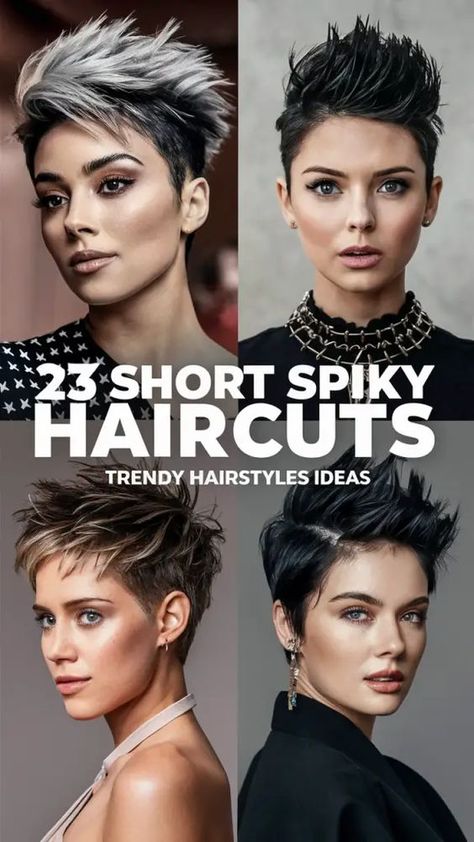 Women Mohawk Short, Short Edgy Hairstyles For Women Over 50, Edgy Short Hair For Women Over 50, Mohawk Haircut For Women, Punk Pixie Haircut, Short Punk Hairstyles, Punk Pixie Cut, Short Hair Pics, Short Messy Haircuts