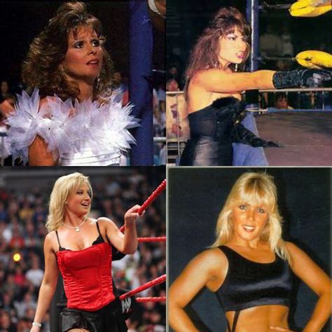 My Favorite Pro Wrestling Female Manager/Valets: 1. Miss Elizabeth 2. Woman 3. Sunny 4. Baby Doll 5. Missy Hyatt 6. Kobra Moon 7. Sunshine 8. Sherri Martel 9. Luna Vachon 10. Lita 11. Madusa 12. Precious 13. Dark Journey 14. Chyna 15. Kimberly Page 16. Dirty White Girl 17. Gail Kim 18. Lana 19. Terri Runnels 20. Daffney Luna Vachon, Sherri Martel, Terri Runnels, Kimberly Page, Gail Kim, Female Manager, Wwe Art, Miss Elizabeth, Elizabeth 2