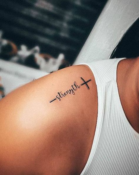 Tattoos For Mentality, Tattoo Ideas Female Meaningful Simple, I Am Because You Are Tattoo, Stronger Tattoos For Women, Domestic Survivor Tattoo, Short Tattoo Quotes For Women, Women Arm Tattoo Ideas, Meaningful Christian Tattoos For Women, Mom Tattoos For Daughter