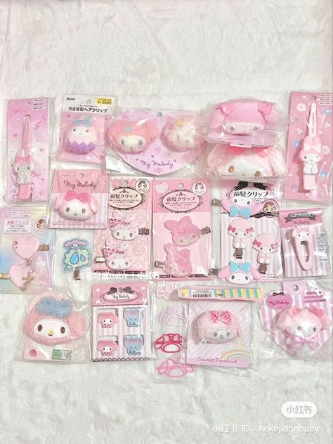 Baby Messages, Cute Stationary School Supplies, Kawaii Core, Stationary School, Cute Stationary, Hello Kitty My Melody, Kawaii Room, Pink Girly Things, Pink Vibes