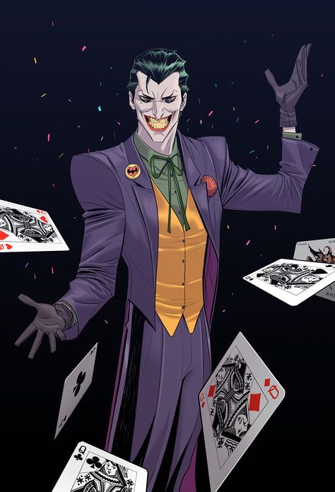 Classic Joker by Dan Mora Harley Quinzel, Joker Cartoon, Dan Mora, Joker Comic, Joker Artwork, Joker Pics, Joker Wallpapers, Dc Villains, Joker Is