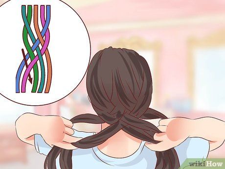 How to Do a Five Strand Braid: 13 Steps (with Pictures) - wikiHow Five Strand Braid, Braid Looks, Five Strand Braids, Braids Step By Step, Strand Braid, Hair Strand, A Typical, Braid Styles, Multi Strand