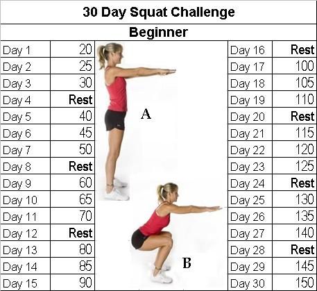 Fitness Challenge: 30 Day Squat Challenge.  A 30 day challenge for beginners to help you get that bottom you were looking for.  There is an advanced version of this one on the website. 30 Day Squat, 30 Day Squat Challenge, Squat Challenge, 30 Day Fitness, Sup Yoga, Fitness Challenge, 30 Day Challenge, I Work Out, Watching Tv