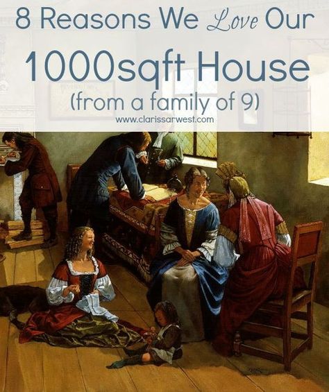 can a large family actually love living in a small house? yes! Tiny House For Big Family, Big Family Organization, Large Family Organization, Large Families Living, Minimalistic Lifestyle, Family Closet, Family Organization, Big Families, Motherhood Encouragement