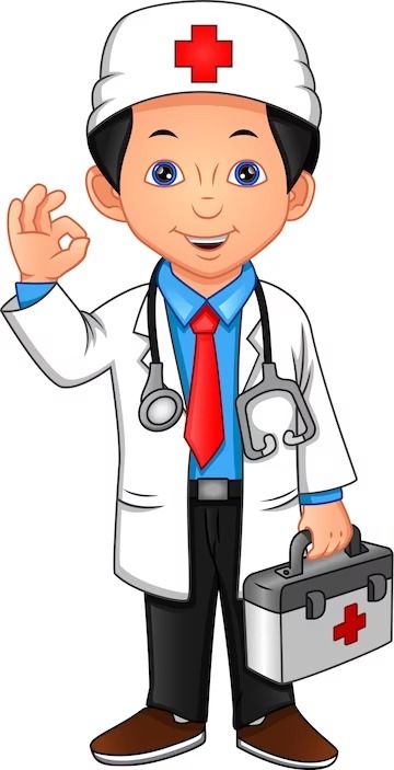 Premium Vector | Young doctor waving Community Helpers Pictures, Doctor Cartoon, Cartoon Doctor, Doctor Images, Doctor Drawing, Community Helpers Preschool, Doctor For Kids, Man Cartoon, Picture Of Doctor