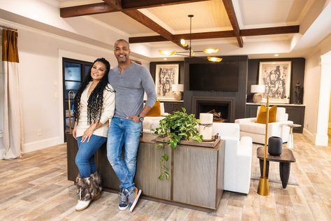 Egypt Sherrod and Mike Jackson's 5 Tips for Starting Home Renovations This Year - EBONY Load Bearing Beam, Egypt Sherrod, Mike Jackson, Home Structure, Update Cabinets, People Dont Understand, Jackson 5, Home Renovations, Basement Bar