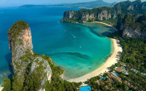 How to Get to Railay Beach from Ao Nang or Krabi in 2023 – We Seek Travel Railay Thailand, Havasu Falls Arizona, Whitehaven Beach Australia, Railay Beach Krabi, Krabi Island, Freedom Beach, Krabi Town, Railay Beach, Havasu Falls