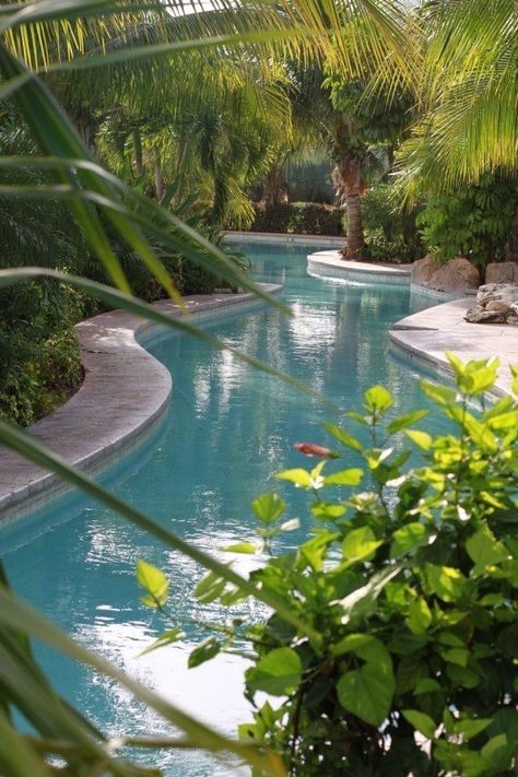 Lazy River Pool, Swimming Pool Pictures, Outdoor Improvements, Luxury Swimming Pools, Pool Picture, Lazy River, Luxury Pools, Dream Pools, Beautiful Pools