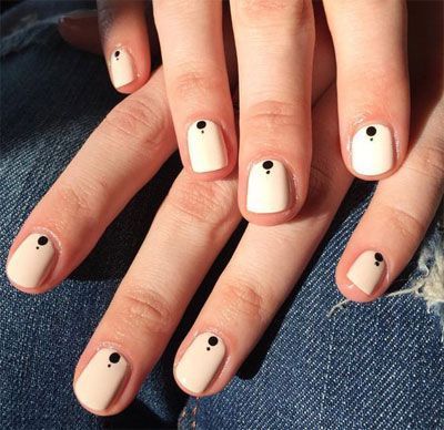 22 Simple Dots Nail Design for Minimalist | See ALL at Lovika Nail Art 2022, Neutral Nail Art Designs, Neutral Nail Art, Dot Nail Designs, Med Tech, Minimalist Nail Art, Minimal Nails, Dots Nails, Simple Nail Art Designs