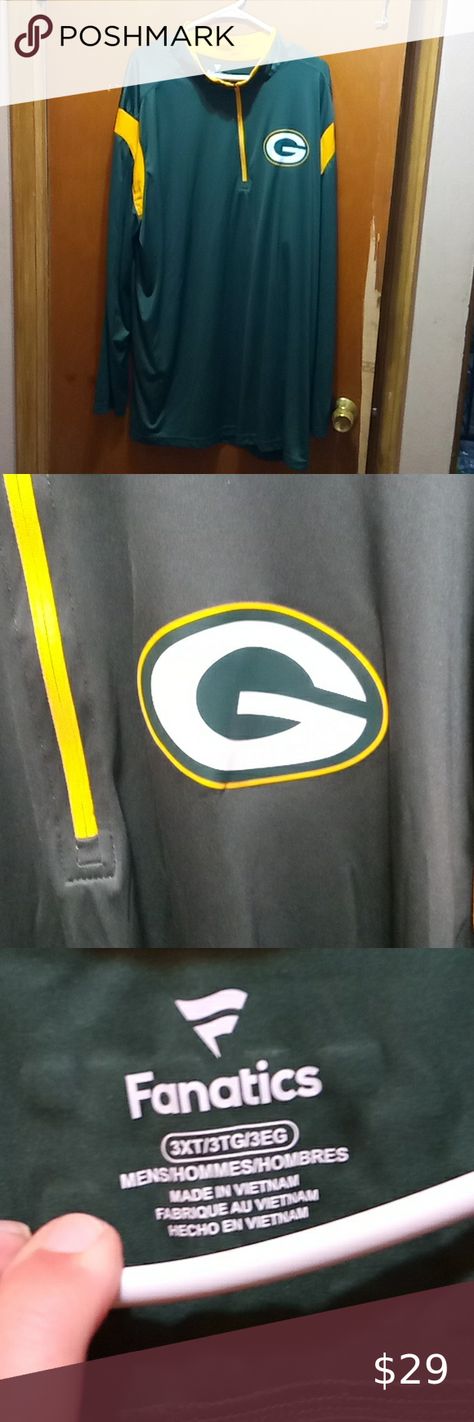 Green Bay Packers pullover shirt