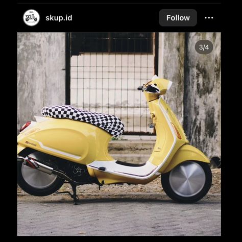 Vespa Sprint Modification, Vespa Models, Big Bike, Vespa Sprint, Scooters, Projects To Try, Bike, Quick Saves