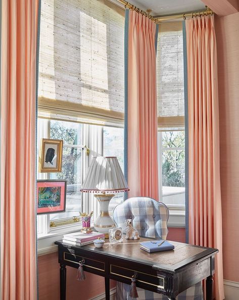 The Shade Store on Instagram: “A colorful corner, made even brighter with detailed trim from our in-stock collection of @samuelandsons trims. Design by…” Flower Magazine, Ladies Lounge, Notes Taking, House Needs, The Shade Store, Taking A Nap, Take A Nap, Thank You Notes, Family Members