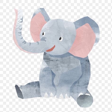 Animal Paper Craft, Drawing And Watercolor, Elephant Sitting, Elephant Cartoon, Elephant Drawing, Cartoon Elephant, Cute Drawing, Drawing Cartoon, Paper Texture