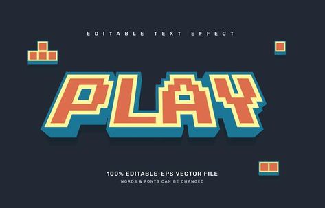 Retro Text Design, Video Game Typography, Retro Gaming Logo, Game Menu Design, Retro Game Design, Pixel Art Logo, Retro Games Pixel, Pixel Logo, Retro Pixel Art